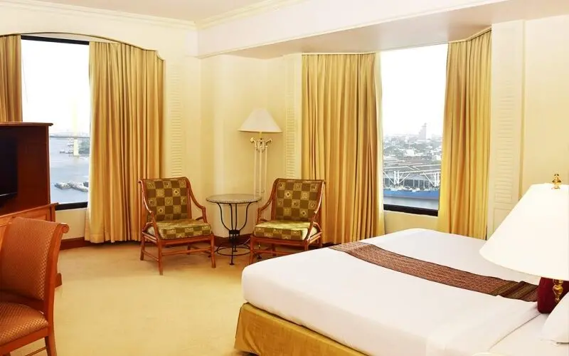 Deluxe Corner River View | Montien Riverside Hotel 5-star international luxury beside the Chao Phraya River
