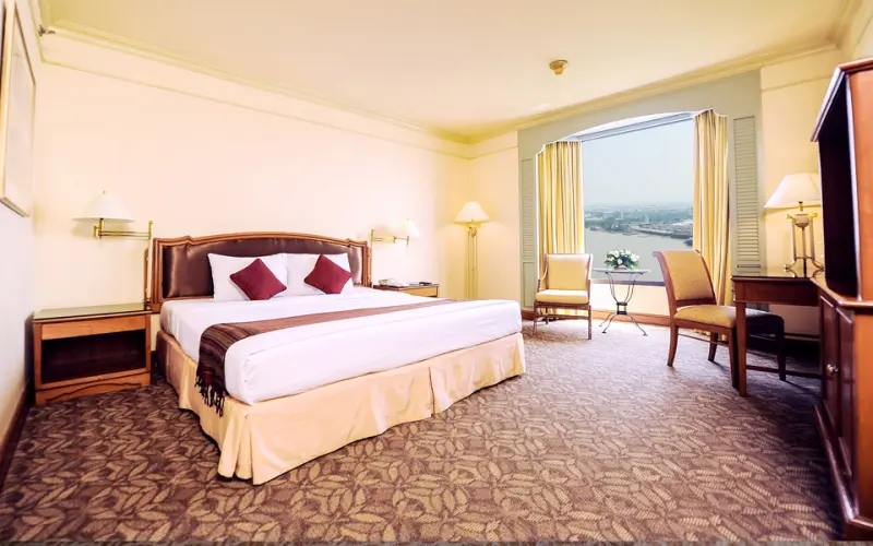 Deluxe River View | Montien Riverside Hotel 5-star international luxury beside the Chao Phraya River